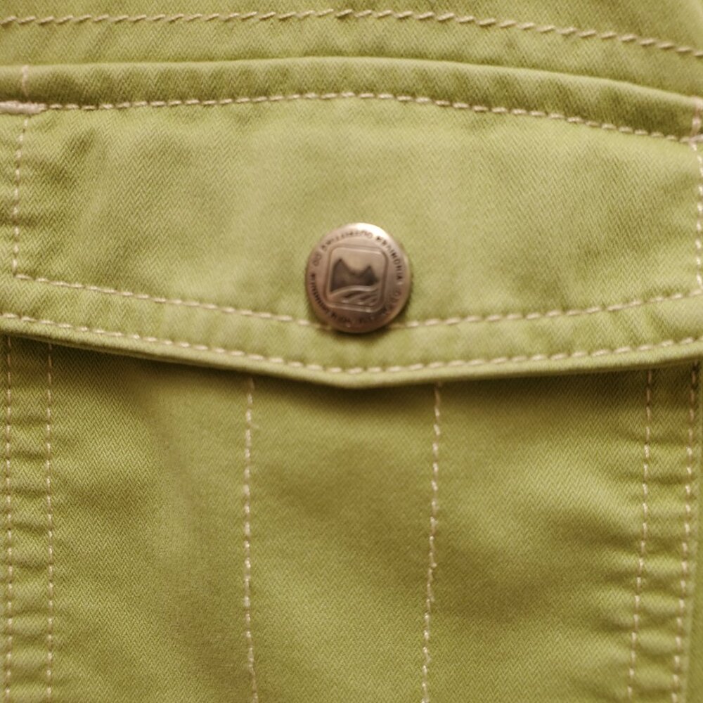 Wind River Utility Cargo Safari Jacket Spring Green Size Medium - Picture 5 of 7